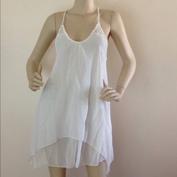 SALE! Sexy Little White Cover up Dress! - Picture 5 of 5